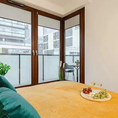 公寓 Luxury Mennica With Parking 华沙
