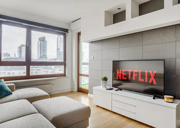 Luxury Mennica With Parking Warszawa